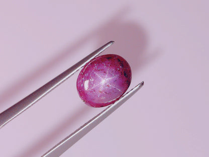 pu-SSA-22　パープルスターサファイア　3.85ct