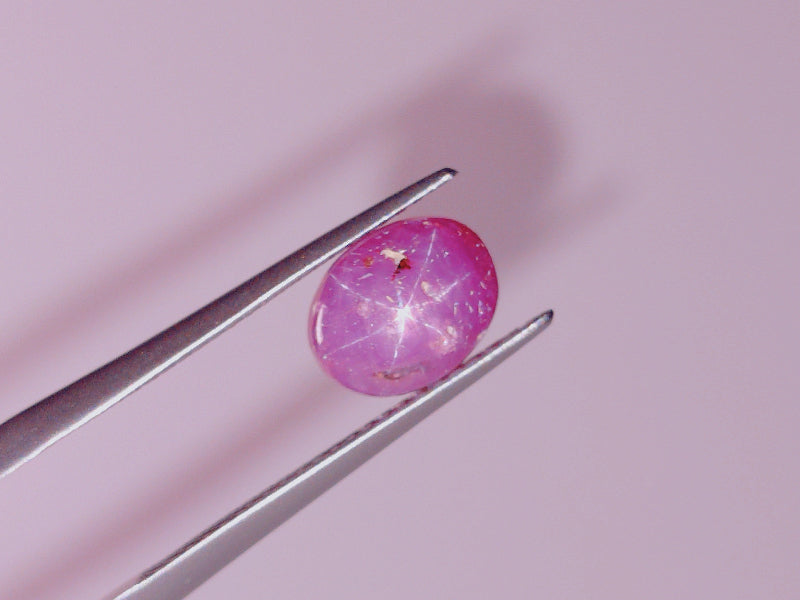 pu-SSA-26　パープルスターサファイア　3.47ct