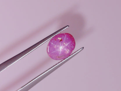 pu-SSA-26　パープルスターサファイア　3.47ct