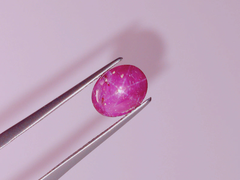 pu-SSA-28　パープルスターサファイア　3.40ct