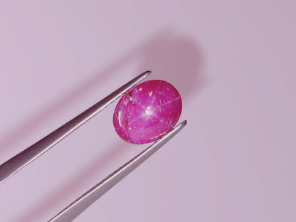 pu-SSA-28　パープルスターサファイア　3.40ct