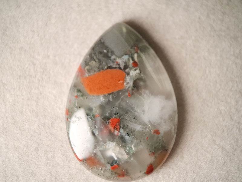 BS-1　ブラッドストーン　36.87ct