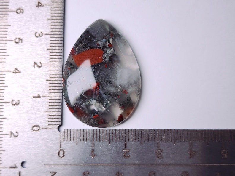 BS-1　ブラッドストーン　36.87ct