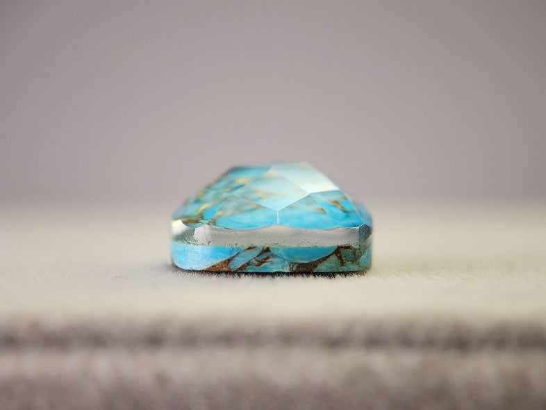 MTRQ-1　マトリックスターコイズ（貼り合わせ）　7.26ct