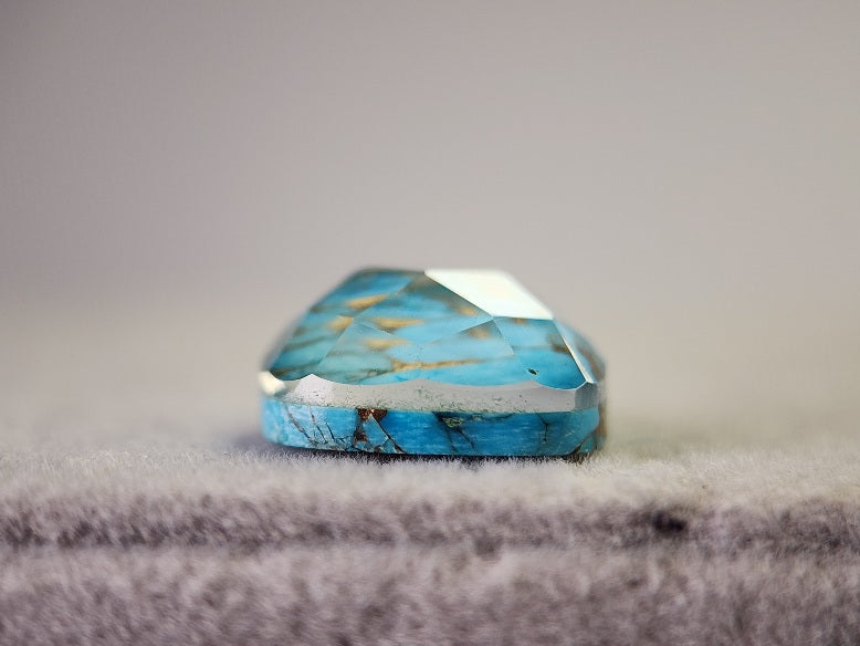 MTRQ-4　マトリックスターコイズ（貼り合わせ）　7.07ct