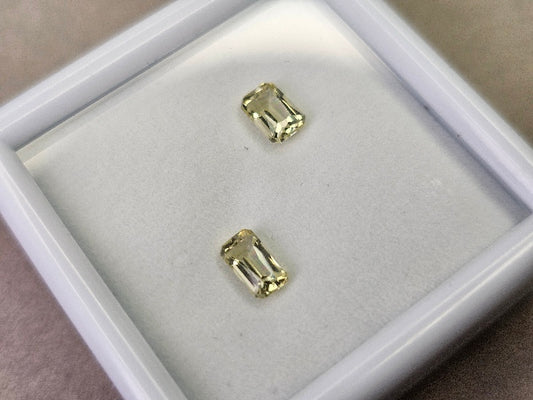 SET2-yeAP-2　イエローアパタイト２石セット　計1.14ct