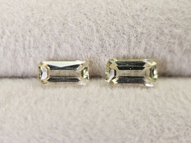 SET2-yeAP-3　イエローアパタイト２石セット　計1.03ct
