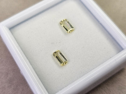 SET2-yeAP-3　イエローアパタイト２石セット　計1.03ct