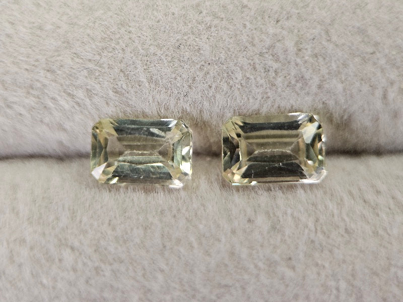 SET2-yeAP-4　イエローアパタイト２石セット　計1.25ct