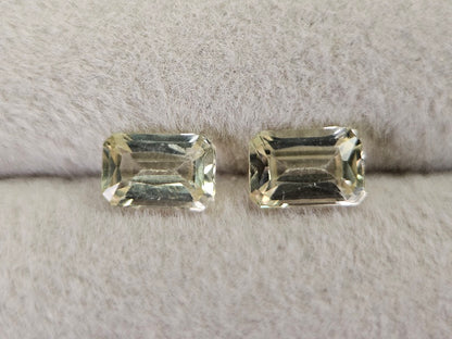 SET2-yeAP-4　イエローアパタイト２石セット　計1.25ct