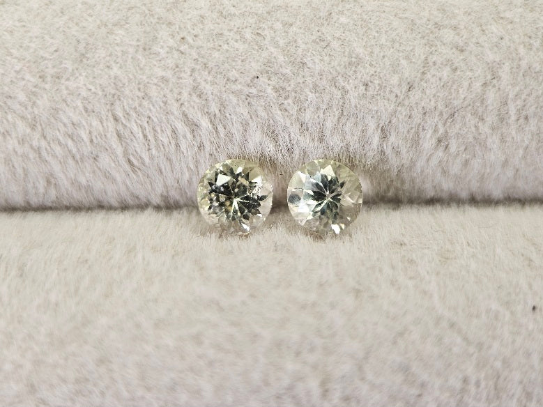 SET2-yeAP-7　イエローアパタイト２石セット　計0.46ct