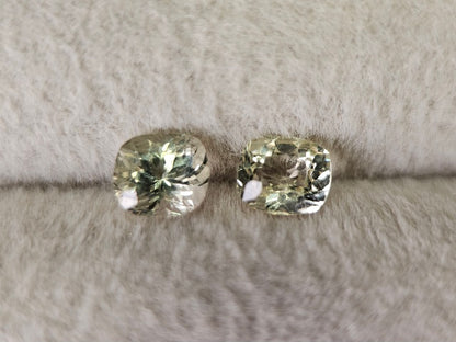 SET2-yeAP-13　イエローアパタイト２石セット　計0.72ct