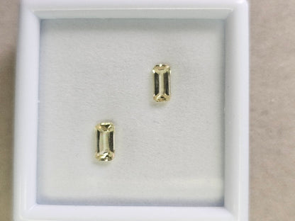 SET2-yeAP-3　イエローアパタイト２石セット　計1.03ct