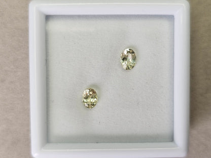 SET2-yeAP-11　イエローアパタイト２石セット　計0.85ct