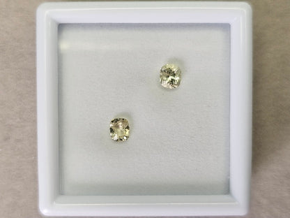 SET2-yeAP-13　イエローアパタイト２石セット　計0.72ct