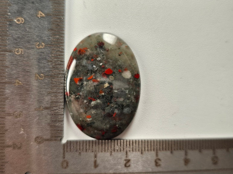 BS-3　ブラッドストーン　38.44ct