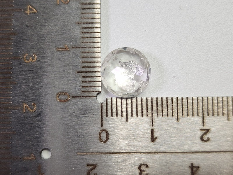 dQ-11　銀箔入り！ダブレットクォーツ　3.43ct