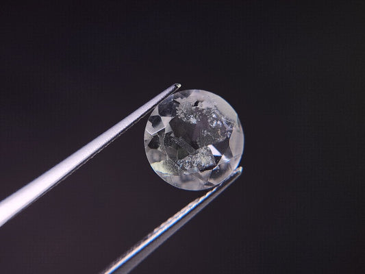 dQ-12　銀箔入り！ダブレットクォーツ　3.42ct