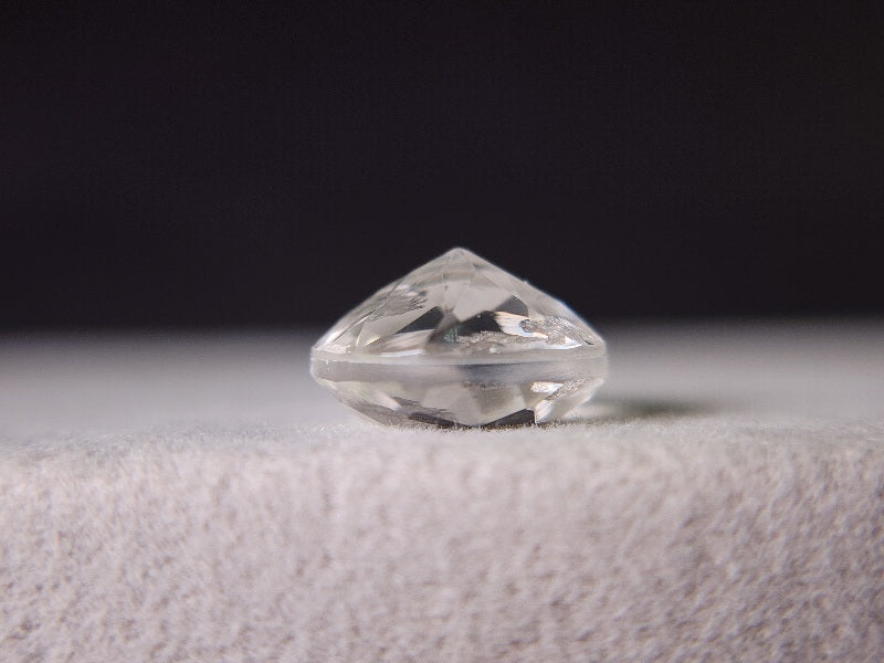 dQ-14　銀箔入り！ダブレットクォーツ　3.42ct