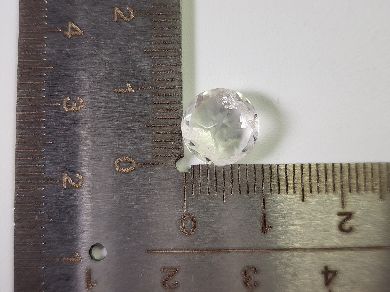 dQ-14　銀箔入り！ダブレットクォーツ　3.42ct