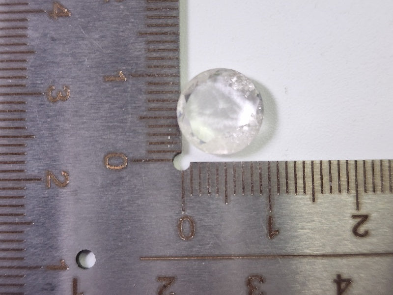 dQ-15　銀箔入り！ダブレットクォーツ　3.42ct
