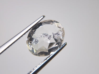 　dQ-23　銀箔入り！ダブレットクォーツ　2.32ct