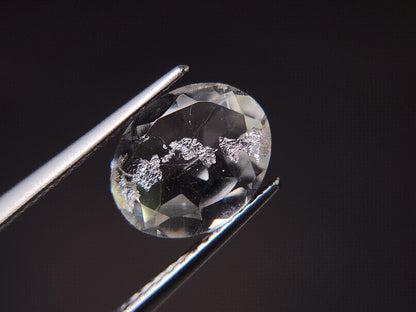　dQ-23　銀箔入り！ダブレットクォーツ　2.32ct