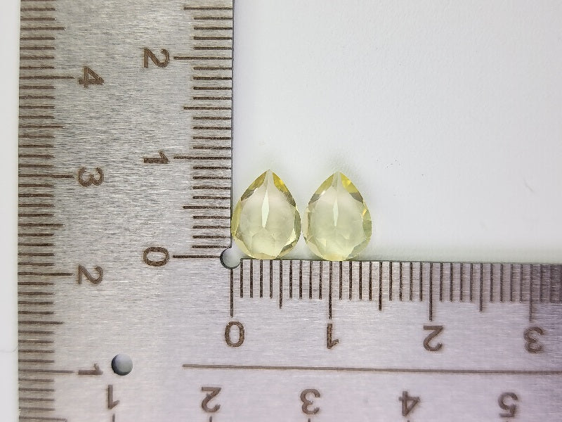 SET2-lQ-4　レモンクォーツ2石セット　計2.83ct