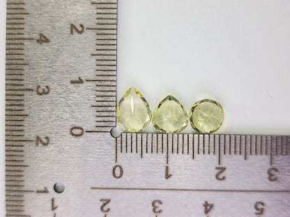 SET3-lQ-6　レモンクォーツ3石セット　計3.77ct