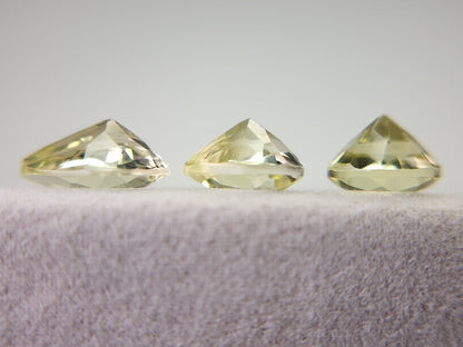 SET3-lQ-6　レモンクォーツ3石セット　計3.77ct