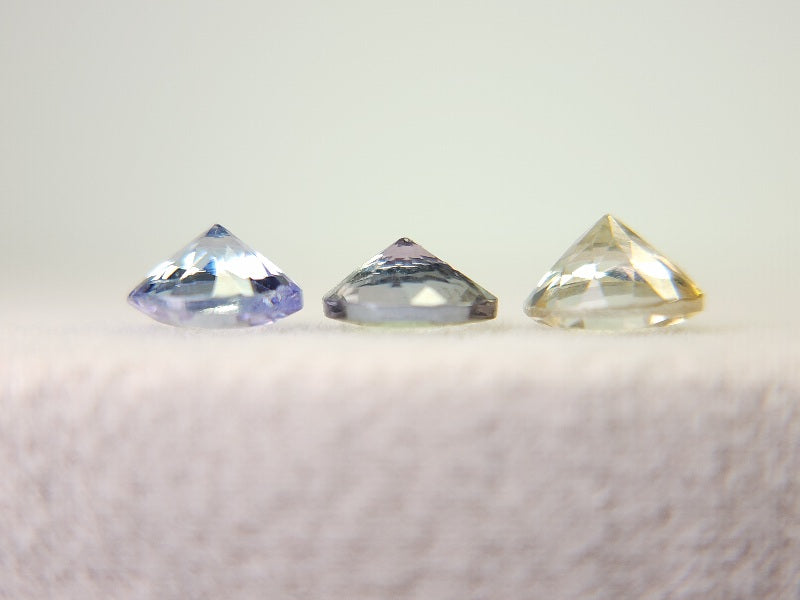 SET3-ZO-3　ゾイサイト3石セット　計1.43ct