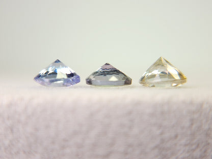 SET3-ZO-3　ゾイサイト3石セット　計1.43ct