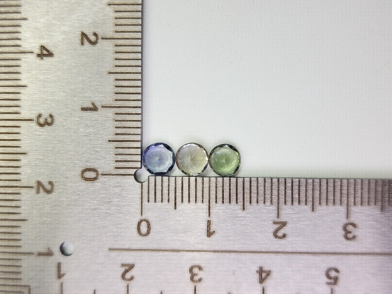 SET3-ZO-4　ゾイサイト3石セット　計1.33ct