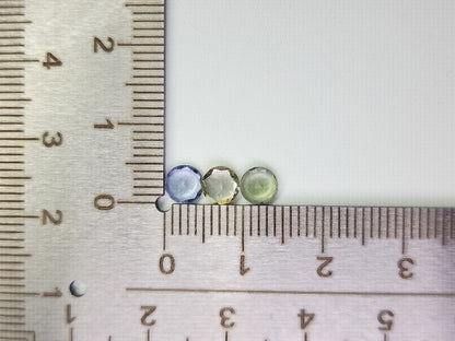 SET3-ZO-5　ゾイサイト3石セット　計1.29ct