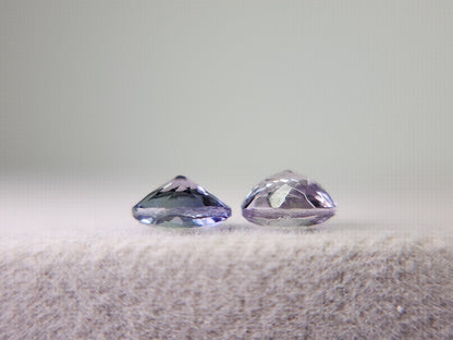 SET2-ZO-6　ゾイサイト2石セット　計1.09ct