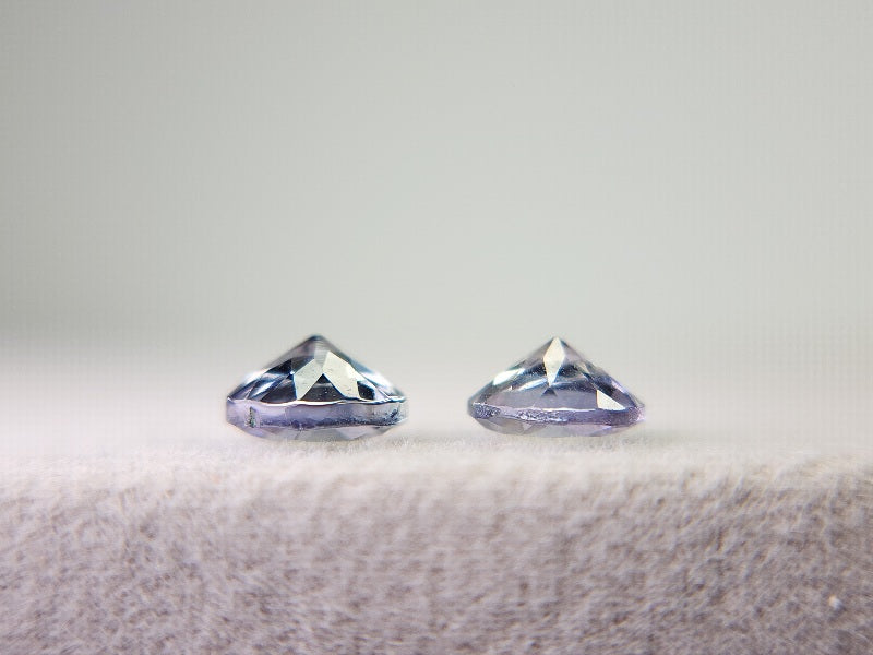 SET2-ZO-9　ゾイサイト2石セット　計0.94ct