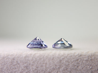 SET2-ZO-10　ゾイサイト2石セット　計0.90ct