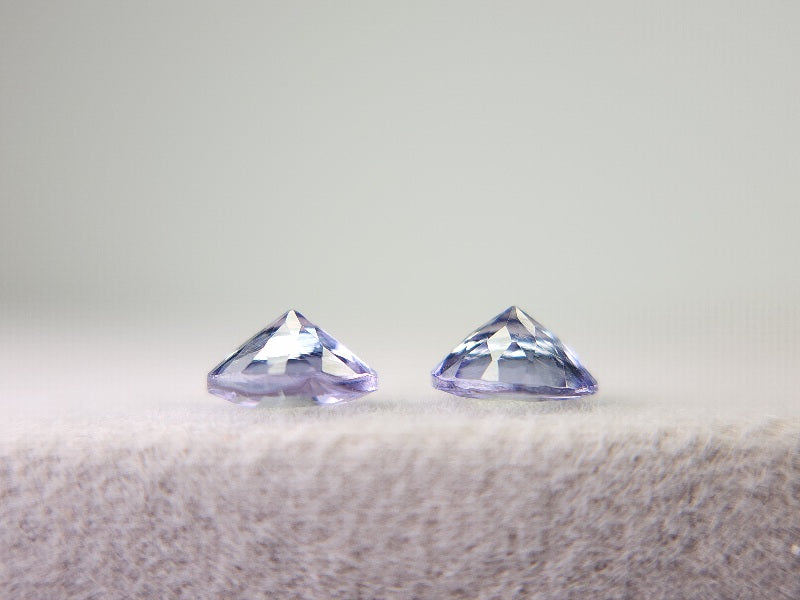 SET2-ZO-12　ゾイサイト2石セット　計0.89ct