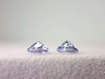 SET2-ZO-12　ゾイサイト2石セット　計0.89ct