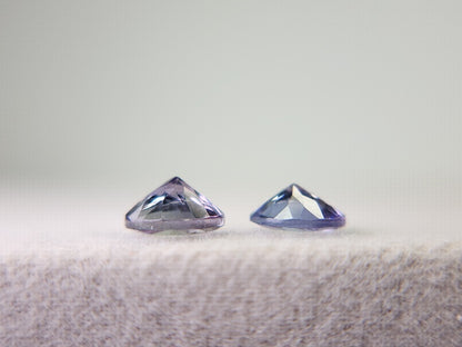 SET2-ZO-13　ゾイサイト2石セット　計0.89ct