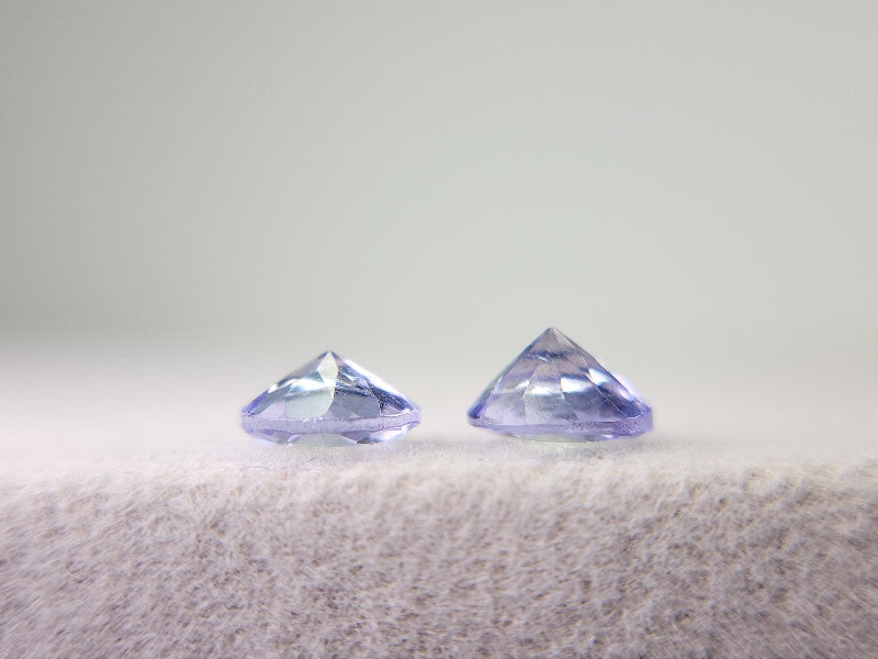 SET2-ZO-15　ゾイサイト2石セット　計0.87ct