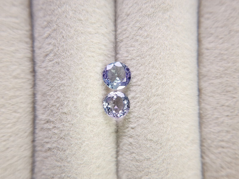 SET2-ZO-6　ゾイサイト2石セット　計1.09ct