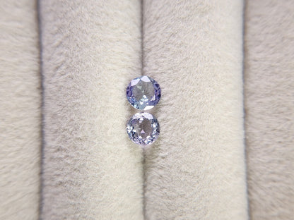 SET2-ZO-6　ゾイサイト2石セット　計1.09ct
