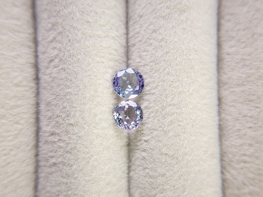 SET2-ZO-6　ゾイサイト2石セット　計1.09ct