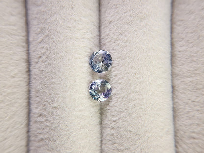 SET2-ZO-11　ゾイサイト2石セット　計0.90ct