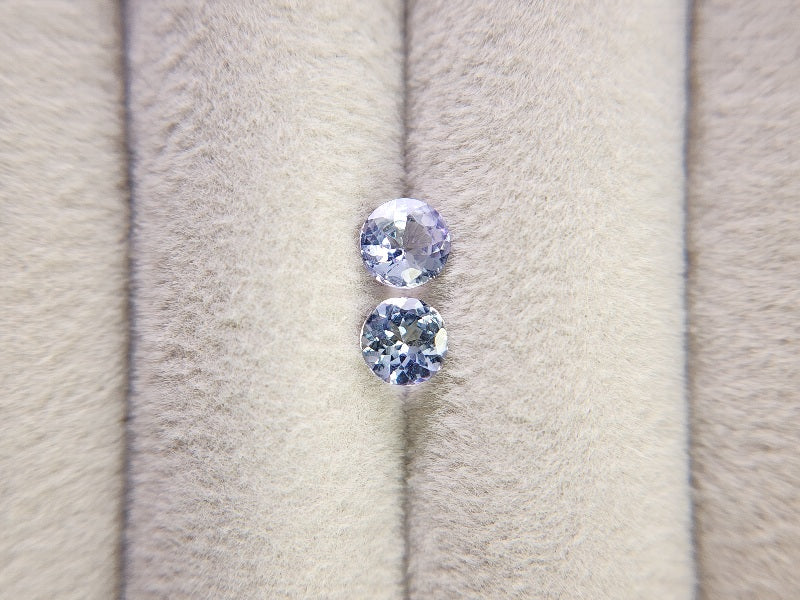 SET2-ZO-12　ゾイサイト2石セット　計0.89ct