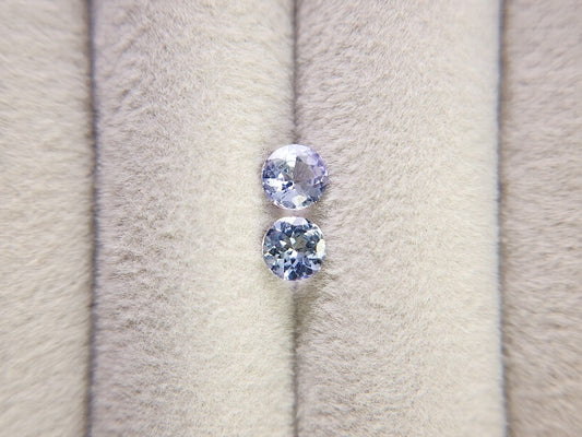 SET2-ZO-12　ゾイサイト2石セット　計0.89ct