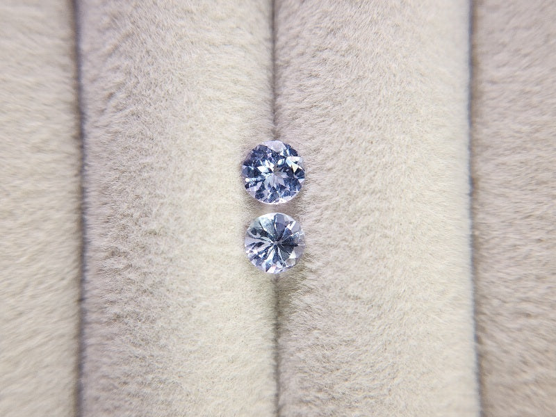 SET2-ZO-14　ゾイサイト2石セット　計0.88ct