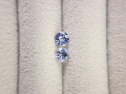 SET2-ZO-14　ゾイサイト2石セット　計0.88ct