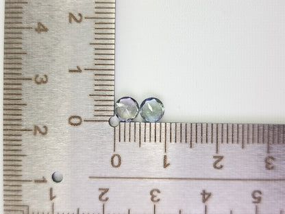SET2-ZO-8　ゾイサイト2石セット　計0.98ct